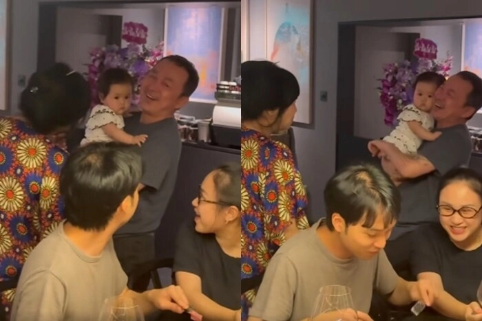 Nhạc sĩ quốc trung cười hả hê khi chiến thắng vợ cũ thanh lam cùng nữ diva có khoảnh khắc sum họp bên 2 con ruột - 2