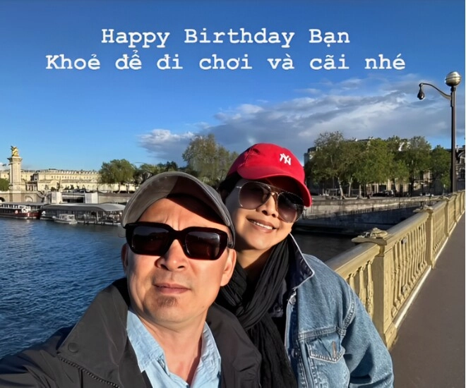 Nhạc sĩ quốc trung tung loạt ảnh tình tứ bên bạn gái chồng bác sĩ của diva thanh lam nhắn nhủ chúc mừng - 1