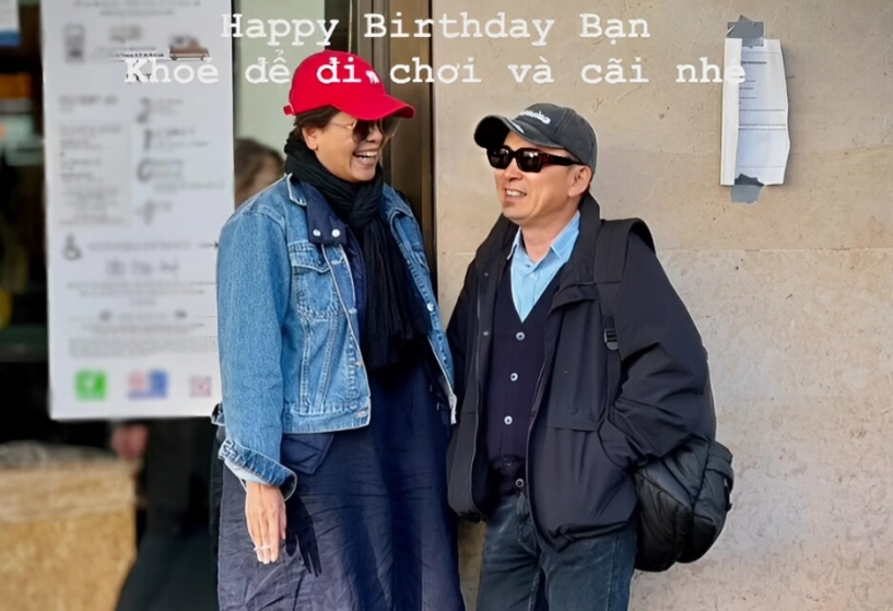 Nhạc sĩ quốc trung tung loạt ảnh tình tứ bên bạn gái chồng bác sĩ của diva thanh lam nhắn nhủ chúc mừng - 2