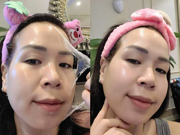 Nhan sắc đời thực vợ mạnh trường 40 tuổi 3 vòng vẫn nuột nà da dẻ căng bóng - 4