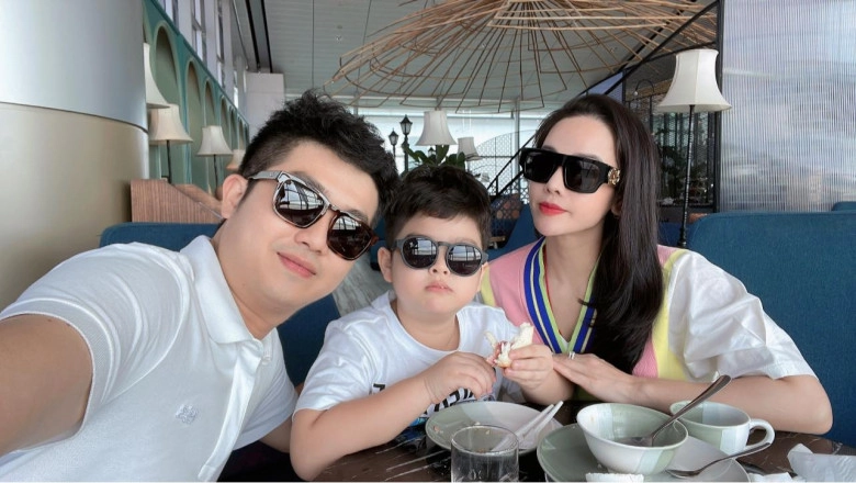 Nhật kim anh cùng chồng cũ quây quần hạnh phúc bên con trai quý tử nay rõ nét tuấn tú giống hệt bố - 9
