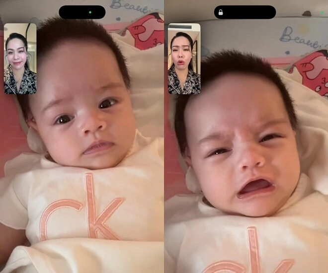 Nhật kim anh nhận xét con gái mới sinh không giống mình ái nữ đã biết mếu khi mẹ đi làm xa nhà - 1