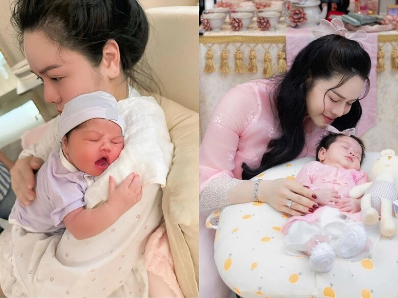 Nhật kim anh nhận xét con gái mới sinh không giống mình ái nữ đã biết mếu khi mẹ đi làm xa nhà - 5