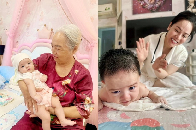 Nhật kim anh và con gái cưng giận dỗi không nhìn mặt nhau chọn nằm mỗi người 1 góc giường cần người hòa giải - 9