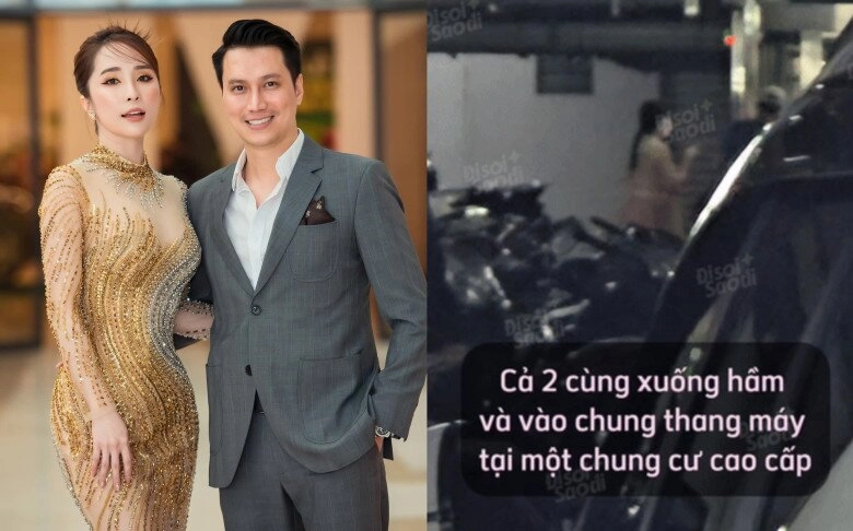 Những khoảnh khắc tình bể bình của nam nsưt và cá sấu chúa quỳnh nga trước khi bị bắt gặp về cùng chung cư - 1