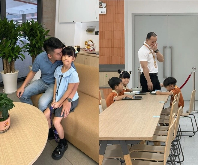 Những ông bố nổi tiếng đưa con gái nhập học chồng lê phương căng thẳng thấy rõ con trai bầu hiển chuẩn phong thái chủ tịch - 1