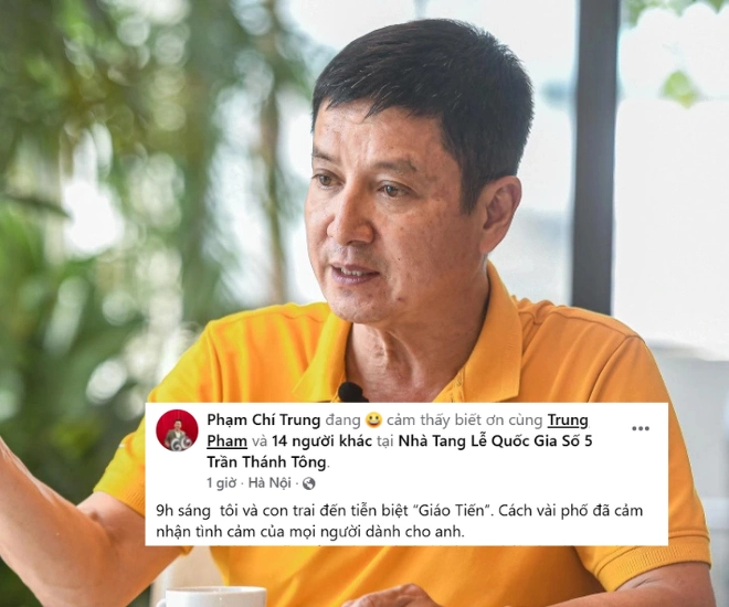 Nsưt chí trung đưa con trai đến viếng ông hoàng nam tiến hàng người dài dằng dặc giàn giụa nước mắt - 1