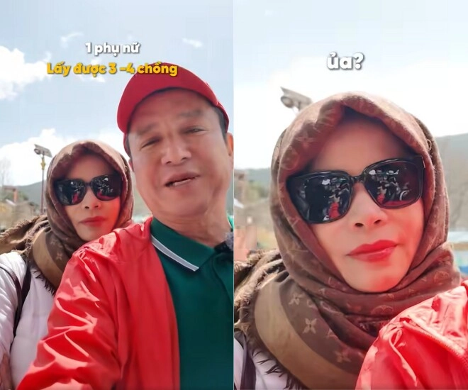 Nsưt chí trung thấy ức kinh khủng khi du lịch đến làng phụ nữ lấy 3-4 chồng phải trêu ngay bạn gái kém 17 tuổi - 2