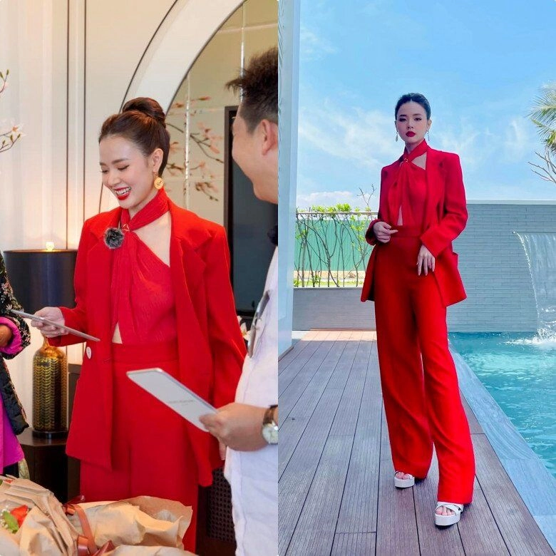 Nữ giảng viên nhiều sổ đất nhất vbiz có nhan sắc xinh đẹp như tiên đi làm mỗi ngày một bộ không trùng lặp - 6