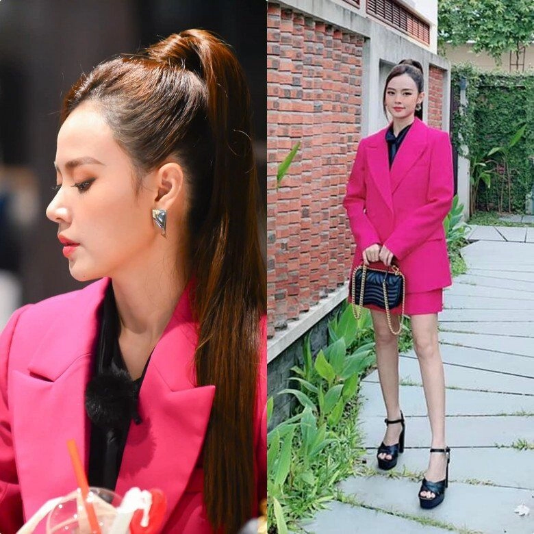 Nữ giảng viên nhiều sổ đất nhất vbiz có nhan sắc xinh đẹp như tiên đi làm mỗi ngày một bộ không trùng lặp - 8