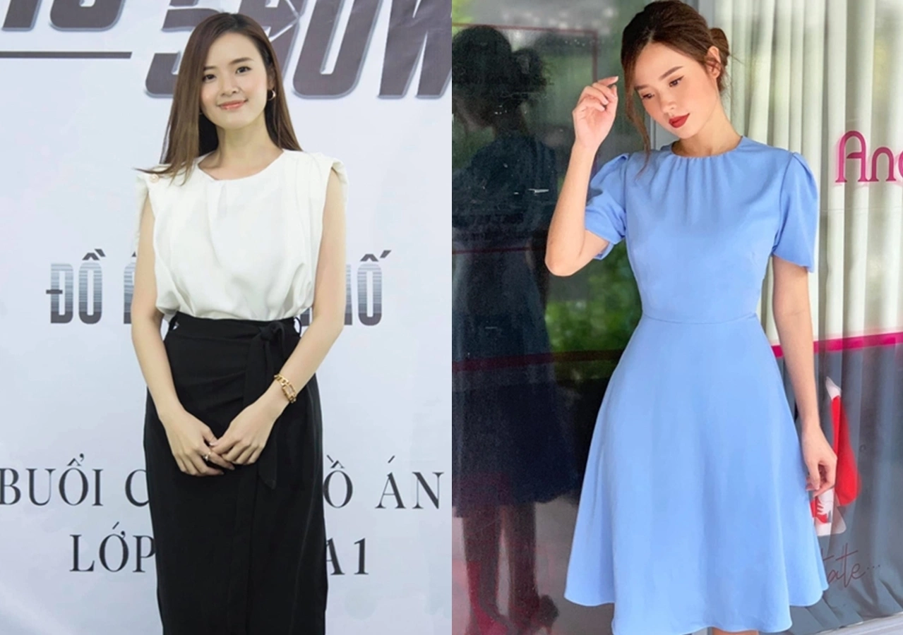 Nữ giảng viên nhiều sổ đất nhất vbiz có nhan sắc xinh đẹp như tiên đi làm mỗi ngày một bộ không trùng lặp - 12