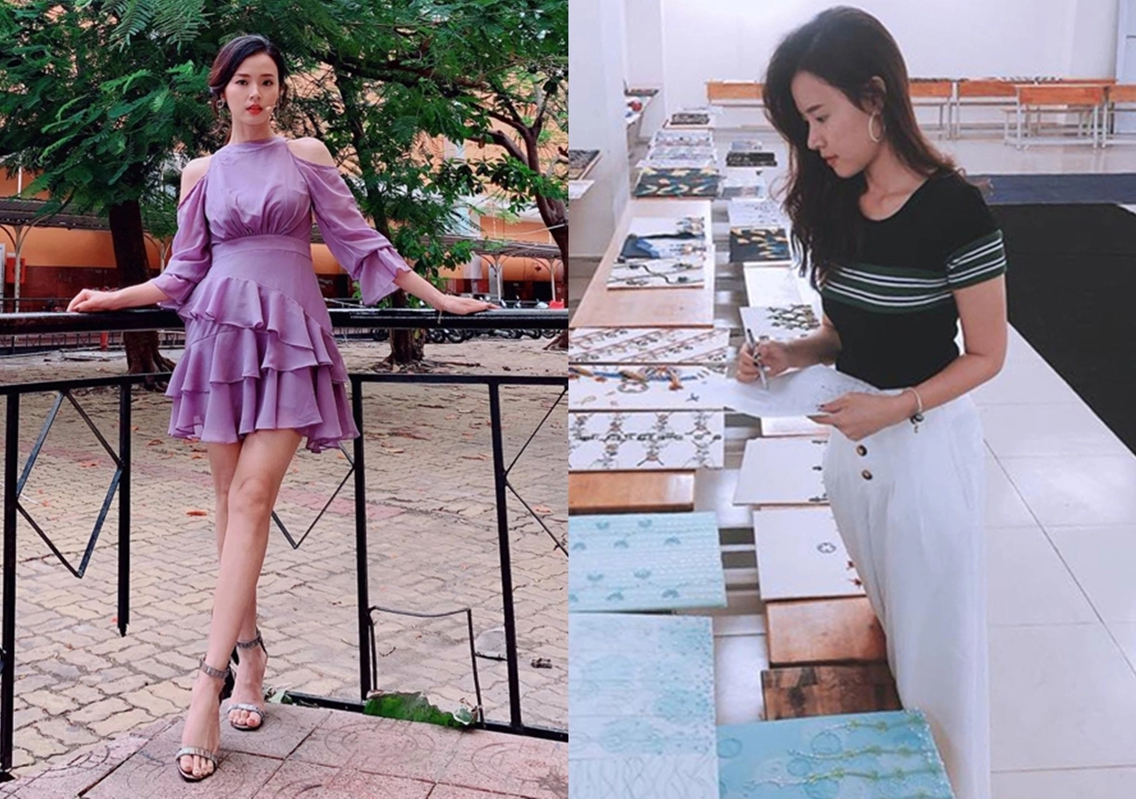 Nữ giảng viên nhiều sổ đất nhất vbiz có nhan sắc xinh đẹp như tiên đi làm mỗi ngày một bộ không trùng lặp - 15