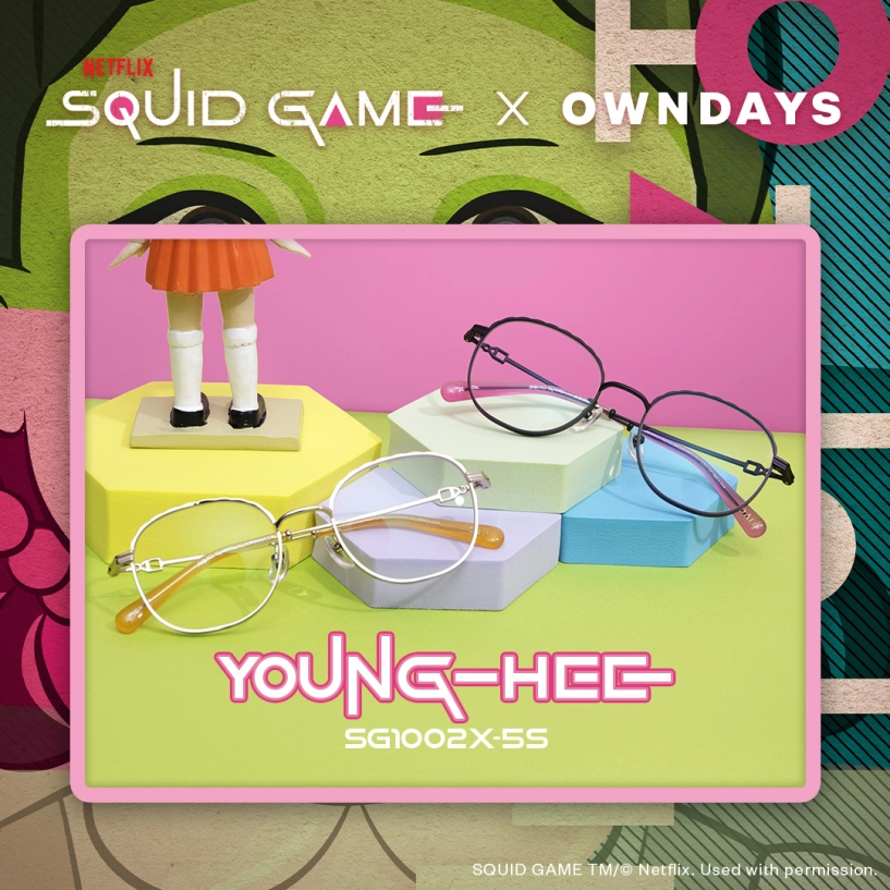 Owndays x squid game trò chơi bắt đầutừ ánh nhìn bạn đã sẵn sàng khám phá bst giới hạn - 2