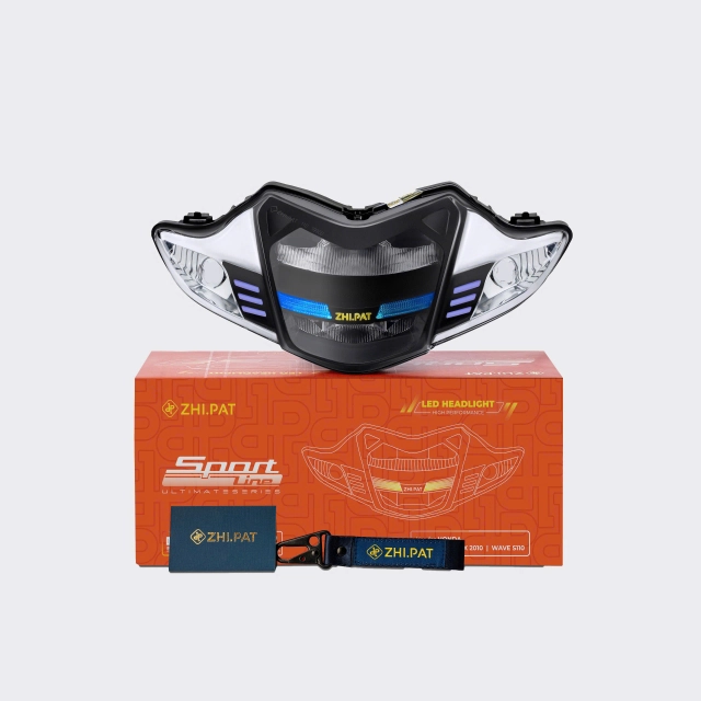 Phiên bản led 2 tầng zhipat blade 110 sự bổ sung hoàn hảo cho wave - blade các đời - 9