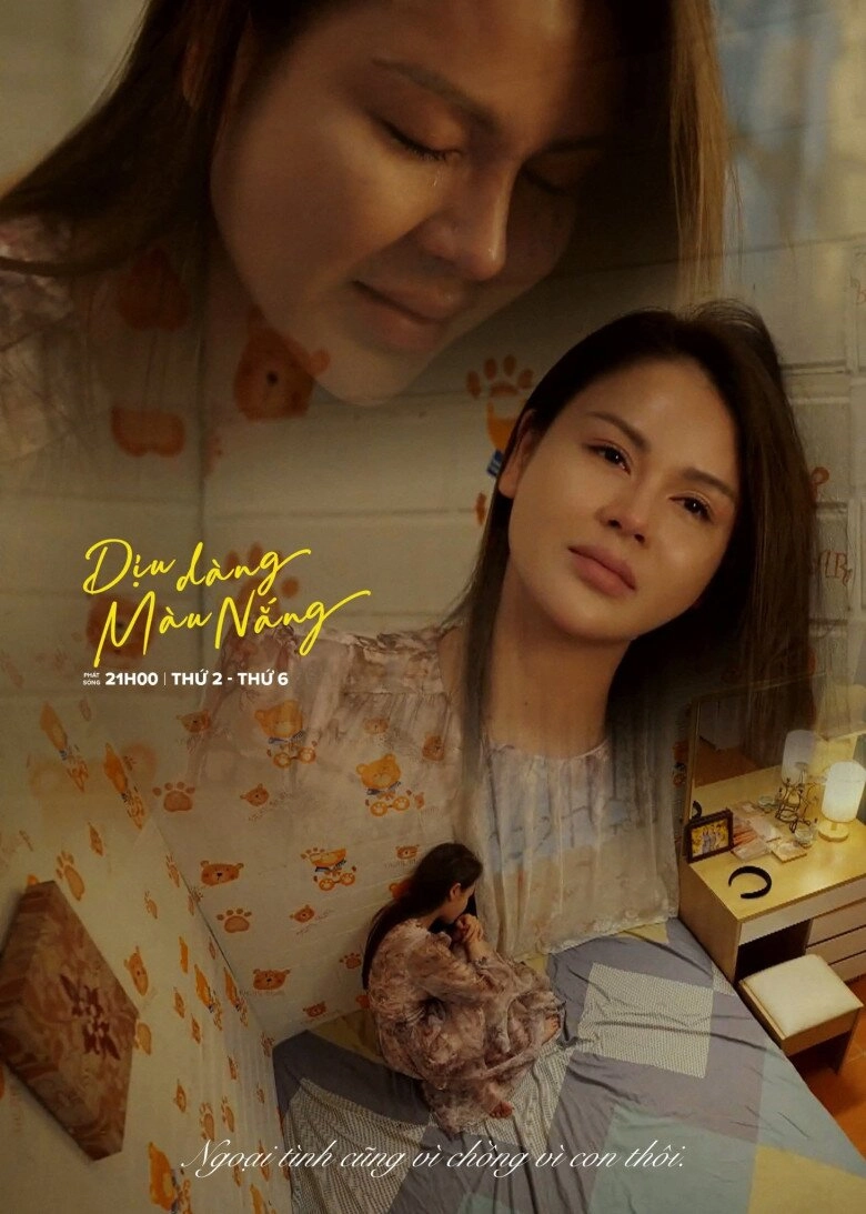 Phim giờ vàng vtv dịu dàng màu nắng lương thu trang và ngọc huyền đều đẹp nhưng lại bị ghét duy hưng diễn như lên đồng - 10
