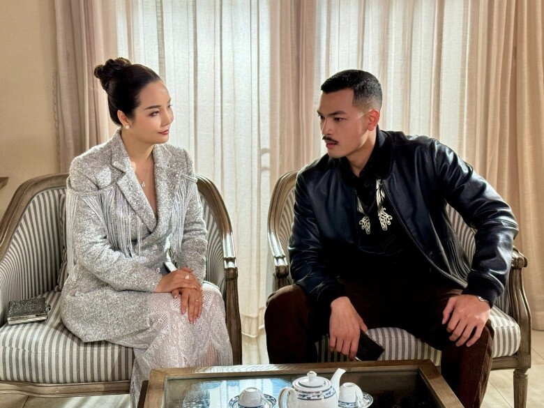 Phim thế sóng cha tôi người ở lại trên vtv khán giả đòi cạo râu con trai mai thu huyền vì già hơn mẹ - 4