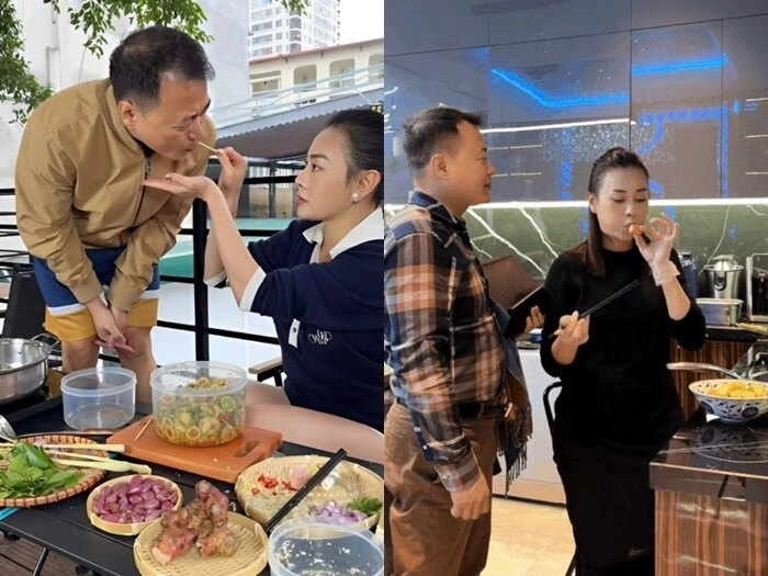 Phương oanh bất ngờ lên tiếng về chuyện chưa cưới shark bình khoe tài nấu nướng đảm đang cho ông xã - 3