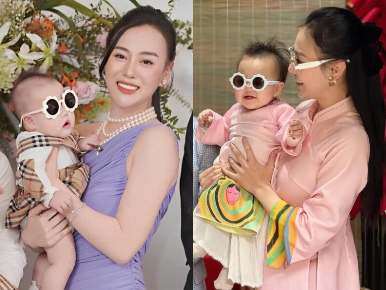 Phương oanh dọn tiệc thôi nôi hoành tráng cho cặp song sinh chuẩn dáng phu nhân cá mập với bộ trang sức kim cương - 9