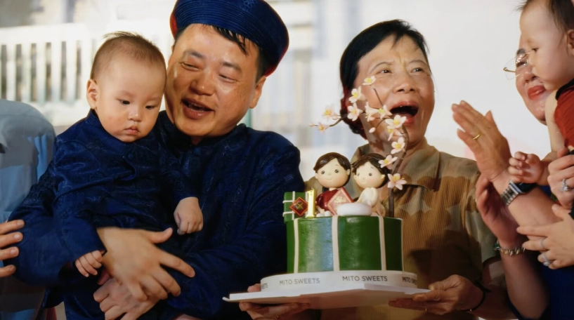 Phương oanh được mẹ chồng chăm từng li từng tí bà nội cá mập hạnh phúc khi chơi với 2 cháu song sinh - 5