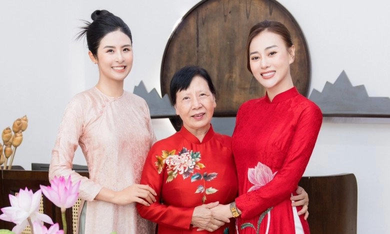 Phương oanh được mẹ chồng chăm từng li từng tí bà nội cá mập hạnh phúc khi chơi với 2 cháu song sinh - 9