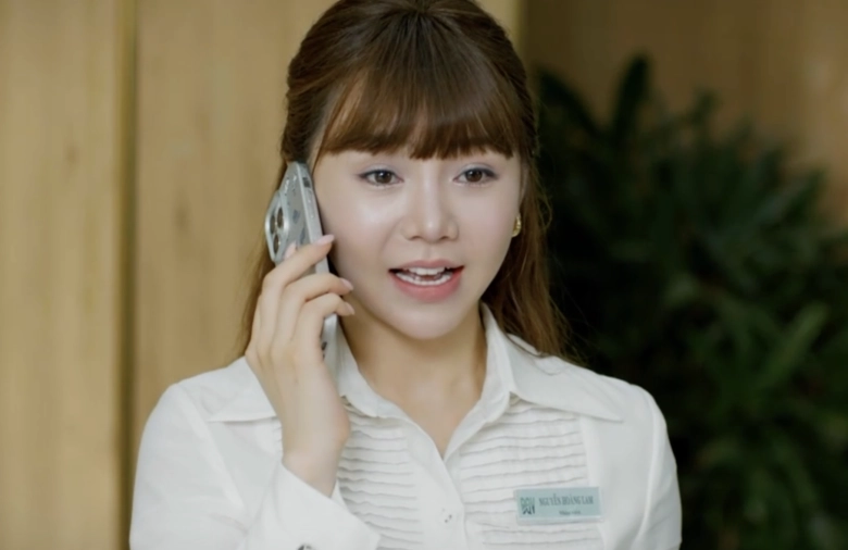 Phương oanh gây chú ý vì nhan sắc đẹp hơn thời chưa chồng lên phim giỏi việc nước đảm việc nhà hệt ngoài đời - 5