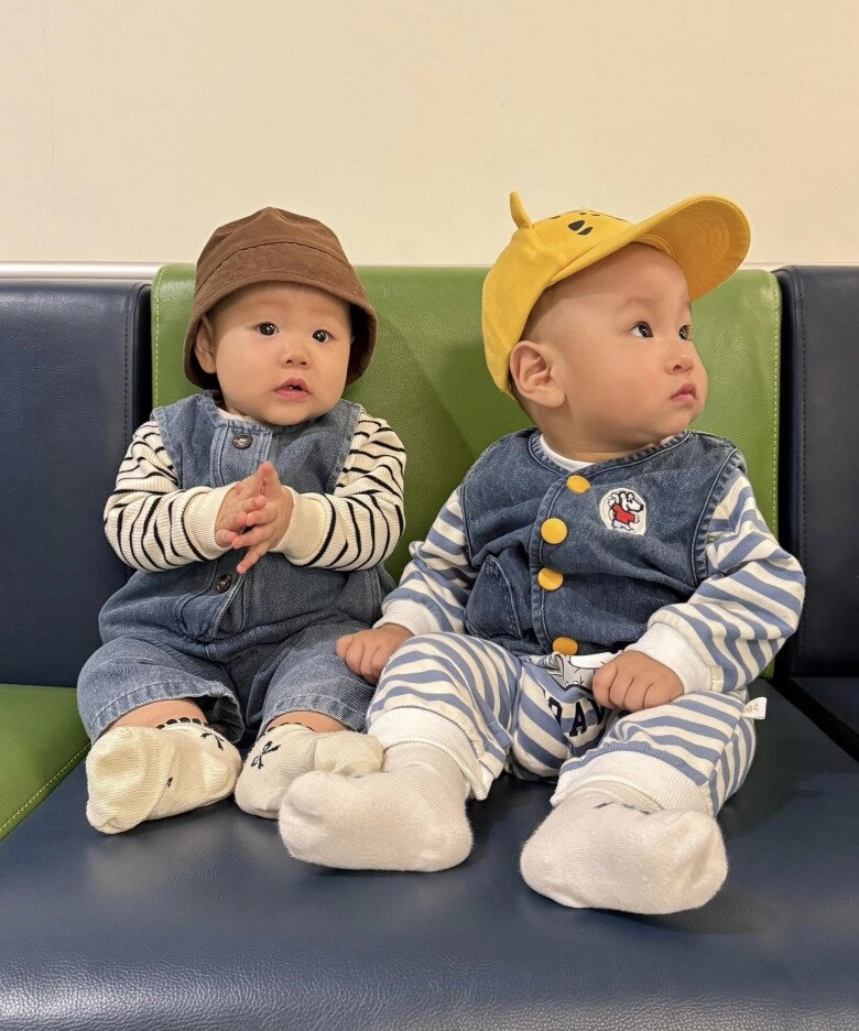 Phương oanh khoe con trai chưa tròn 1 tuổi đã biết bao bọc yêu chiều em ái nữ được mẹ gọi là phú bà nhí - 5