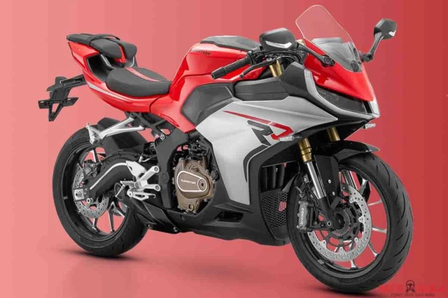 Qjmotor srk 250 rd chiến mã 4 xy-lanh giá mềm sắp đấu ninja zx-25r ở đông nam á - 2