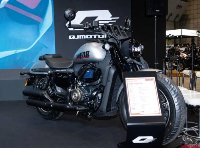 Qjmotor srv400vs trang bị động cơ v-twin 400cc cho người mê phong cách và công nghệ hiện đại - 4