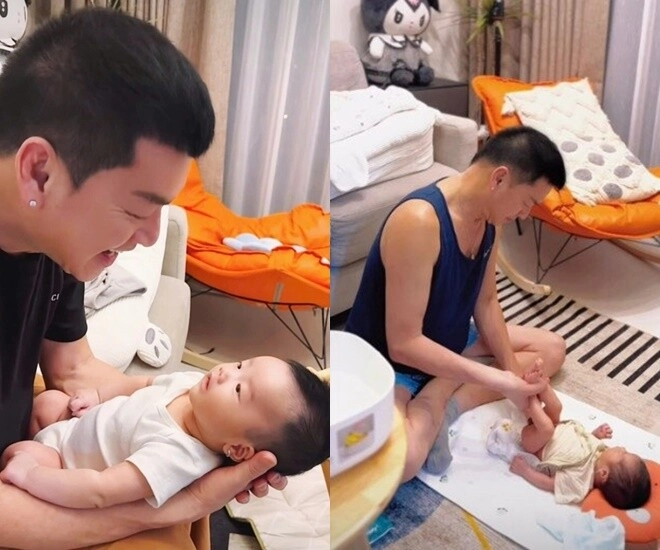 Quang minh nghiêm khắc dạy quý tử mê vợ yêu trên mạng xã hội bà xã kém 37 tuổi hoảng hốt khi bị giục sinh thêm - 5