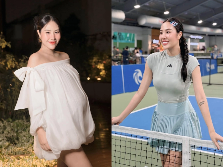 Quang minh xưng chồng ngọt xớt khi tình tứ bên bạn gái kém 37 tuổi hot mom tung ảnh nóng bỏng hậu sinh nở - 4