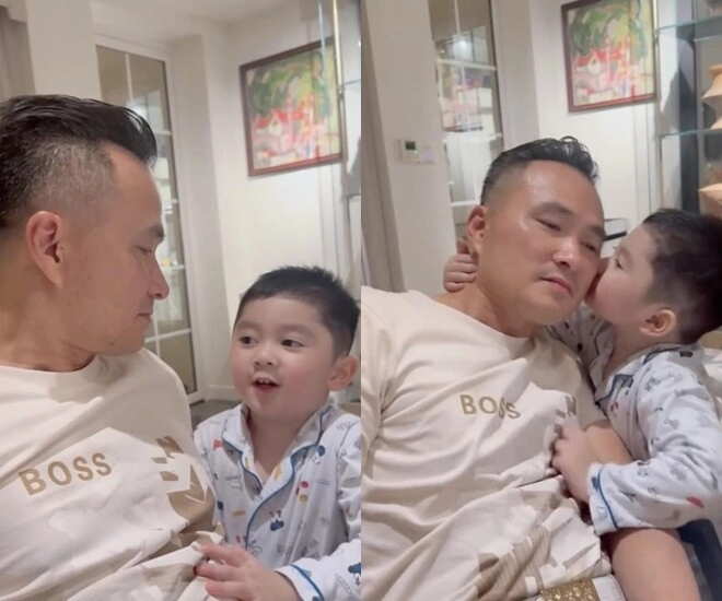 Quý tử của chi bảo mới 3 tuổi đã cực dẻo miệng có dáng nằm như chủ gia đình thu hút hàng trăm nghìn lượt xem - 1