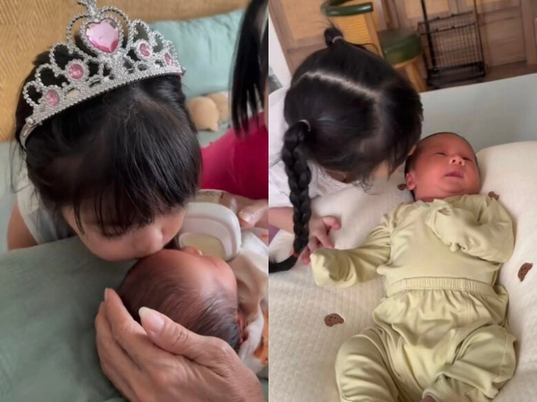 Cảnh làm mẹ 4 con của vân trang thức đêm cho quý tử ti sữa vẫn bù đầu dỗ dành cặp song sinh khóc nhè - 6