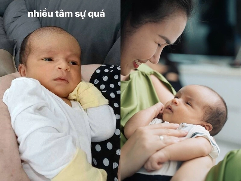 Quý tử lai ấn của võ hạ trâm có thời khóa biểu đầy áp lực nhóc tì 6 tháng tuổi biểu cảm như ông cụ non - 5
