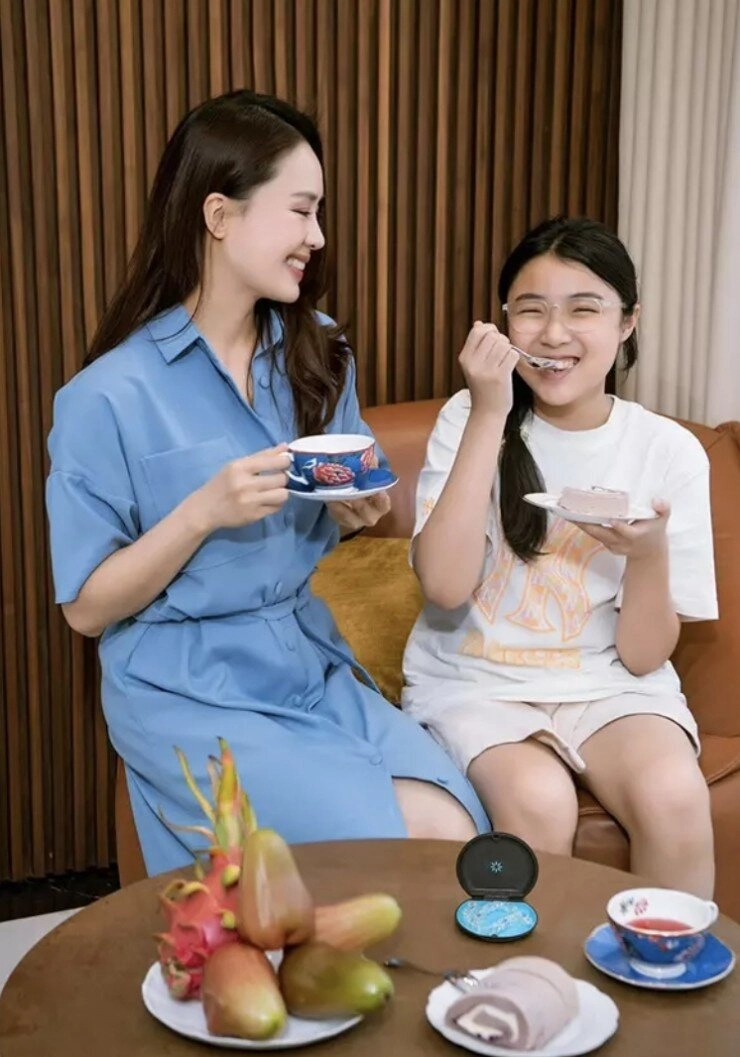 Quyết giấu kín chồng đại gia hồng diễm đưa ái nữ cao 1m67 lên sóng tiết lộ thay đổi lớn ở con - 7