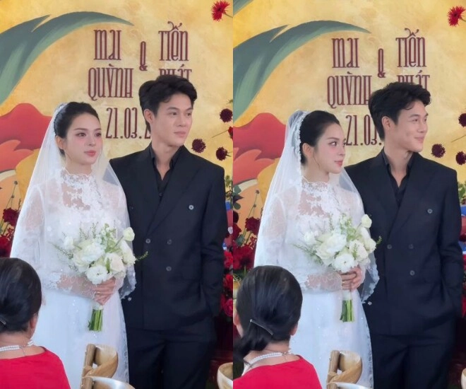 Quỳnh lương làm lễ ăn hỏi với thiếu gia trà vinh con trai riêng xuất hiện trong ngày vui của mẹ và bố dượng - 8