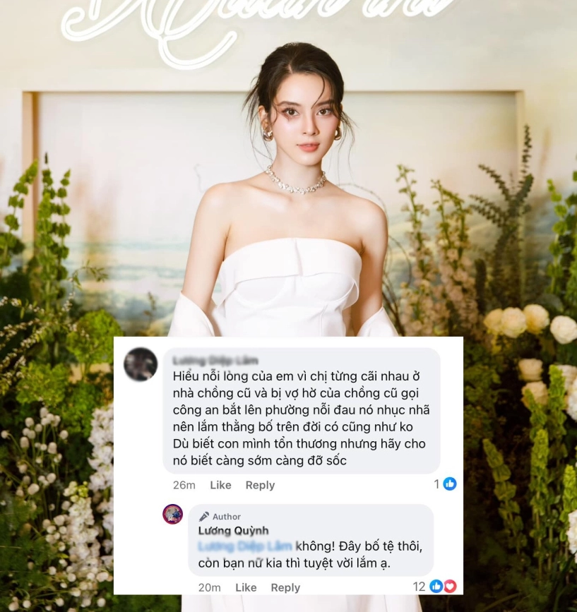 Quỳnh lương nổi giận khi con trai riêng bị bố ruột đối xử phũ phàng dành lời có cánh cho người mới của chồng cũ - 3
