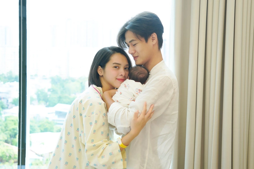 Quỳnh lương sinh con với thiếu gia trà vinh khoe ảnh đi đẻ bao ngầu đặt tên em bé ai đọc cũng khen hay - 4