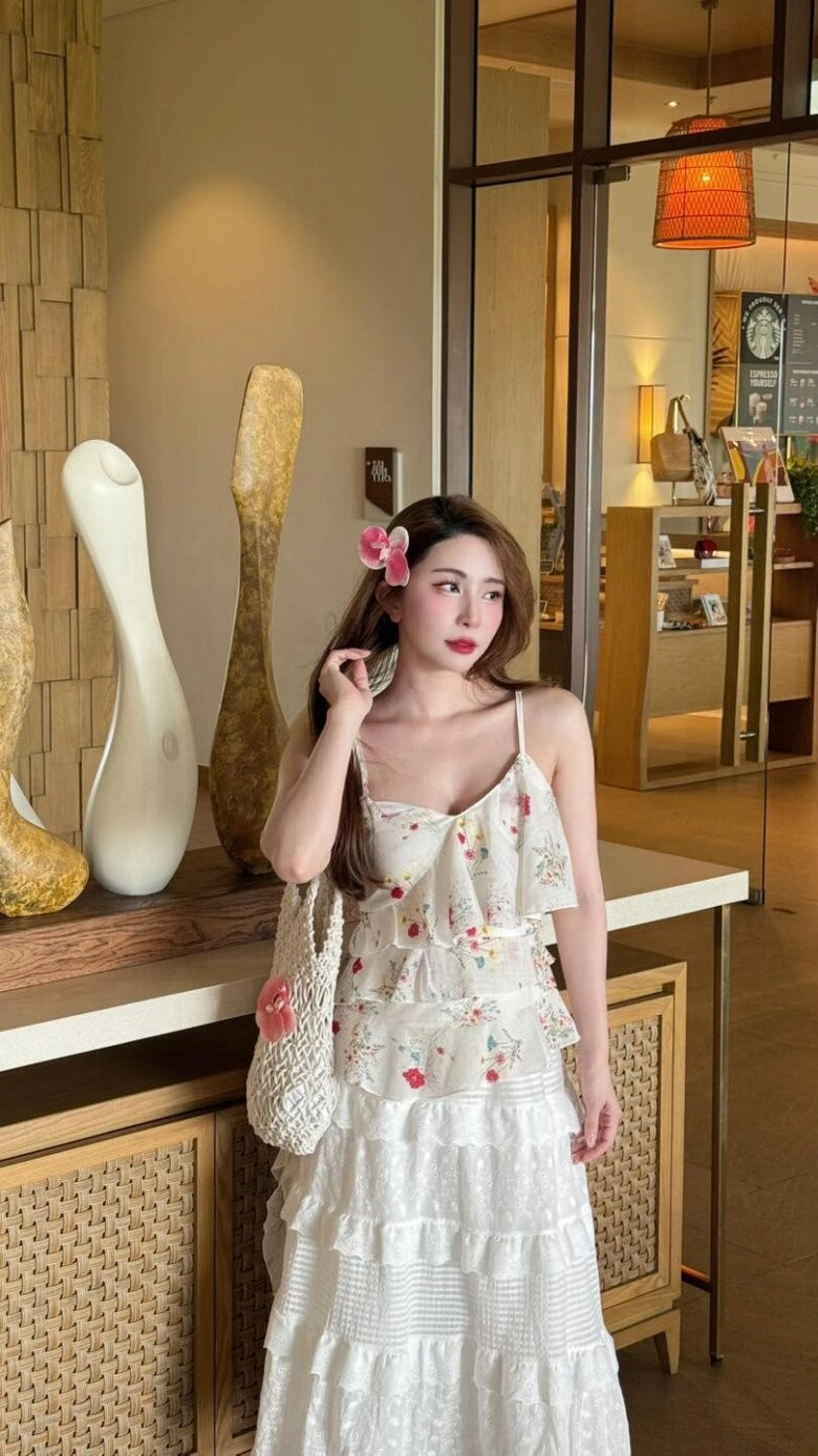 Quỳnh nga u40 trông như gái 18 nhờ mê 2 kiểu váy áo hack tuổi đẹp phơi phới sau một lần đò - 9