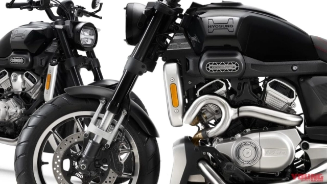 Ra mắt hyosung gv125x roadster mẫu xe cruiser 125cc với động cơ 2 xy-lanh v-twin độc đáo - 1