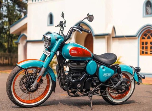 Royal enfield goan classic 350 - sự trở lại của phong cách bohemian những năm 70 - 2