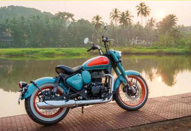Royal enfield goan classic 350 - sự trở lại của phong cách bohemian những năm 70 - 3