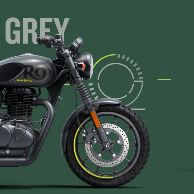 Royal enfield ra mắt màu mới cho hunter 350 - mẫu xe có giá rẻ hơn cả exciter 155 - 4