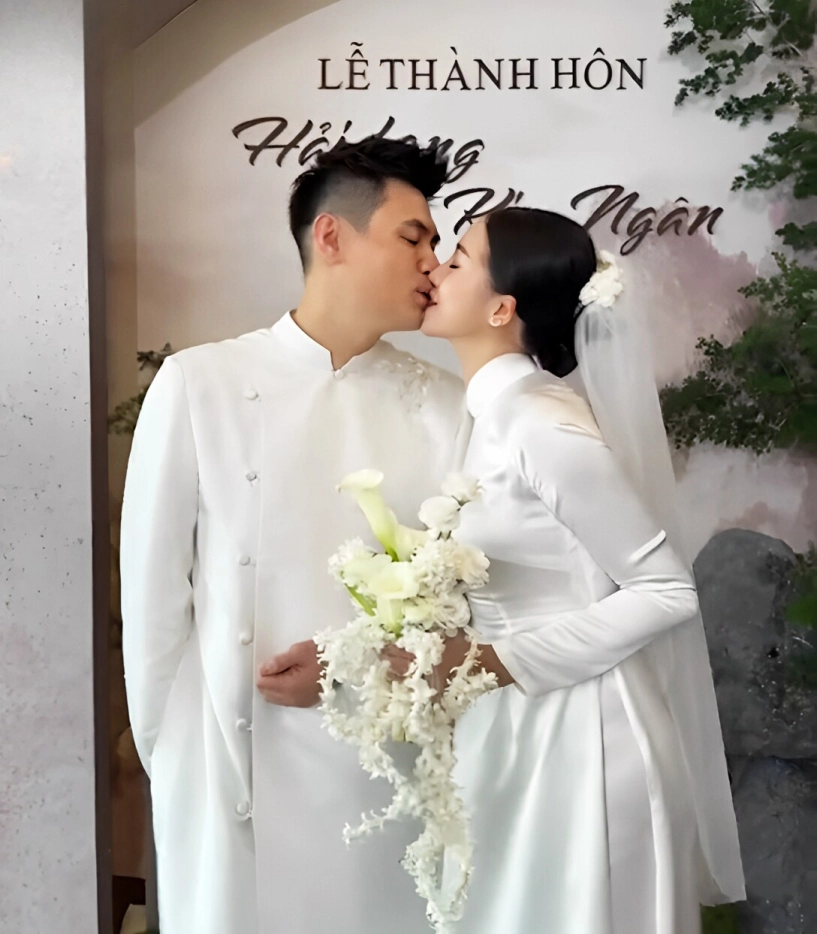 Salim làm lễ thành hôn sau 3 năm sinh bé pam long hạt nhài mang 9 tráp sính lễ đến hỏi cưới vợ - 5