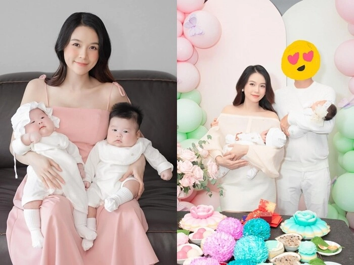 Sam được 2 con tổ chức sinh nhật theo phong cách miền tây quý tử lai hàn tưởng trầm tính nhưng háu ăn hơn em gái - 6