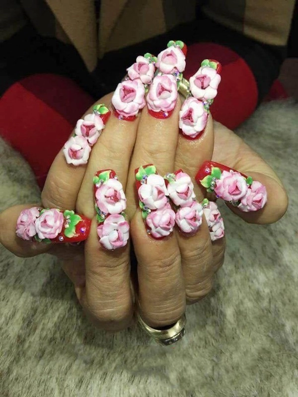 sang chấn tâm lý với những mẫu nail tết độc lạ - 3