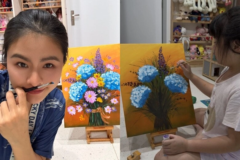 Sao việt 24h bố chồng phong độ của khánh thi khoe tiệc sinh nhật hoành tráng của cháu nội kubi cao lớn khi đứng cạnh ông bà - 11