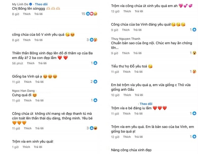 Sao việt 24h cháu gái mới sinh của đỗ mỹ linh lần đầu lộ mặt xinh như búp bê là bản sao của bầu hiển - 2