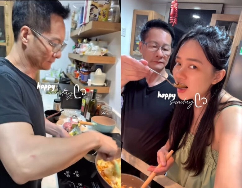 Sao việt 24h chi pu lần đầu khoe gia đình có nhiều quân nhân mang hàm đại tá được khen giống hệt bố - 11
