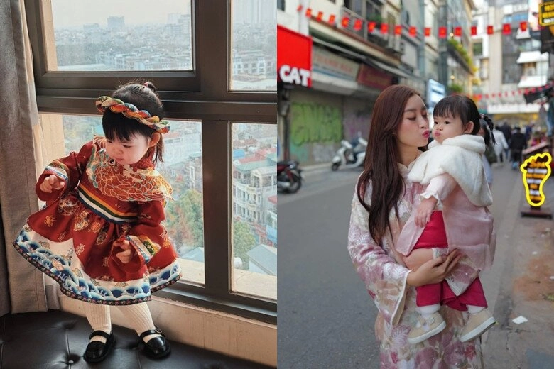 Sao việt 24h chồng đỗ mỹ linh khoe ảnh chụp từ đằng sau của con gái cưng mái tóc dài như thiếu nữ thành tâm điểm - 2