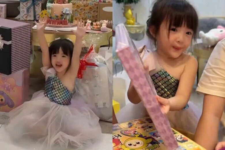 Sao việt 24h con gái đông nhi chuẩn tiểu thư hào môn khi nhận một nhà quà toàn đồ đắt tiền và dễ thương hết nấc - 3